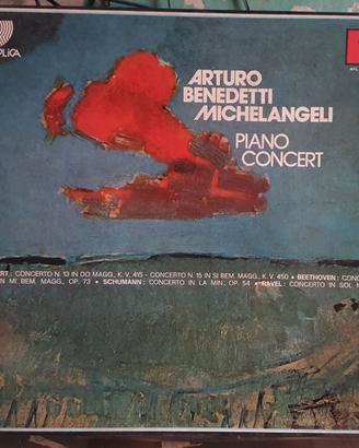 3 x LP Piano Concert Arturo Benedetti Michelangeli
