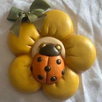 Formella Girasole con Coccinella - Thun Fuori prod