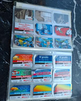 collezione schede telefoniche 