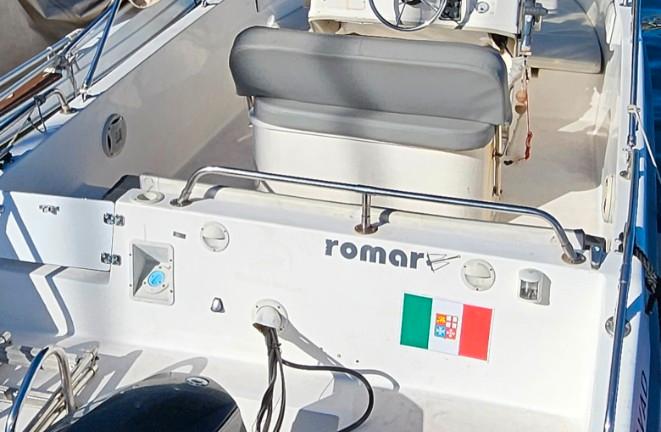 Barca Romar Mirage + Evinrude etec 40CV in ordine