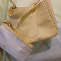 Shopper thun  con pochette interna gialla