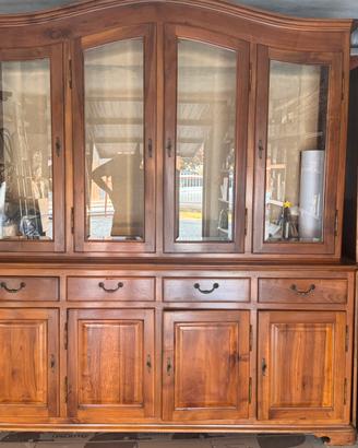 Credenza con vetrinetta annessa+credenza