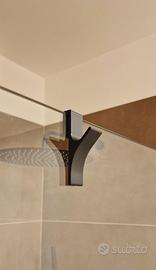 2 Gancio appendi accappatoi