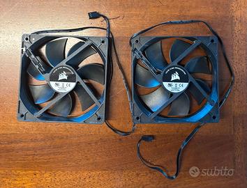 Ventole Corsair per pc 120 mm x2