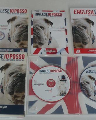 Cd audio DVD video " Inglese io posso " Lezione 1