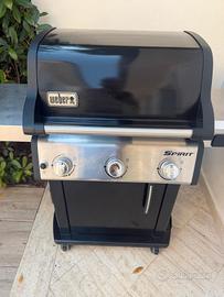 barbecue a gas Weber 