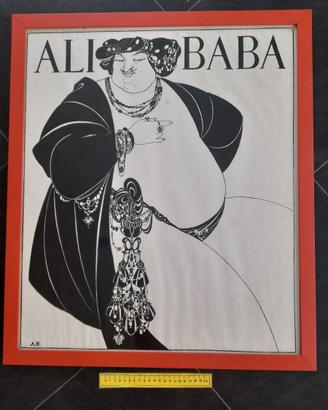 Stampa vintage Ali Baba da collezione