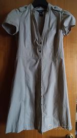 Mango vestito midi color deserto 