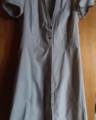 Mango vestito midi color deserto 