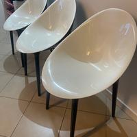 Sedie Kartell Colore Bianco/ Nero