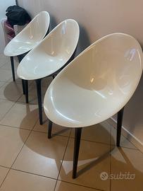 Sedie Kartell Colore Bianco/ Nero