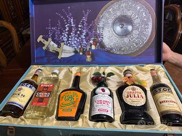 Cassetta liquori stock tail vintage