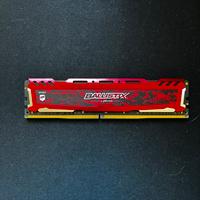 RAM DDR4 8GB Ballistix Sport LT by Micron 2400MHz