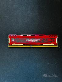 RAM DDR4 8GB Ballistix Sport LT by Micron 2400MHz