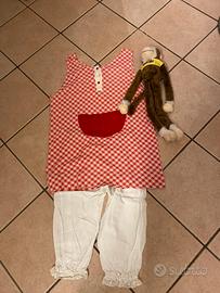 Vestito carnevale pippi calzelunghe