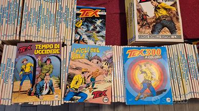 Tex Willer 127 numeri consecutivi dal 261 al 387