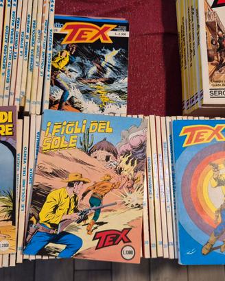 Tex Willer 127 numeri consecutivi dal 261 al 387