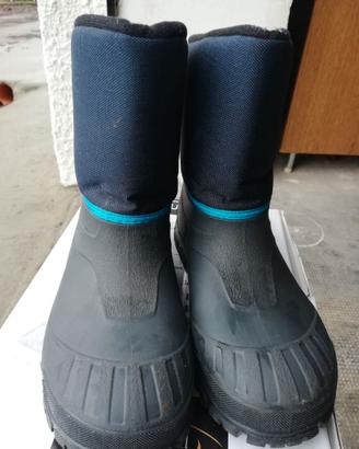 Doposci scarponcini neve antipioggia36-37 bambino