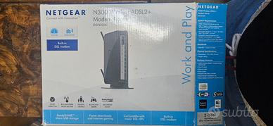 Modem Router Netgear DGN2200-100PES WiFi ADSL2+