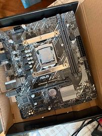 Blocco PC Gaming: Scheda Madre H410 +Intel Core i3