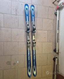 sci fischer drs 100 easy carving 168cm con attacch