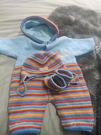 Tutina invernale Clayeux bimbo 3 mesi