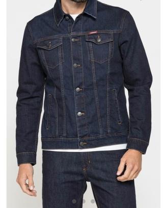 Giacca di jeans Carrera uomo mod trucker in denim 