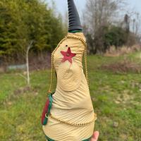 Bottiglia vintage a forma di elefante similpelle