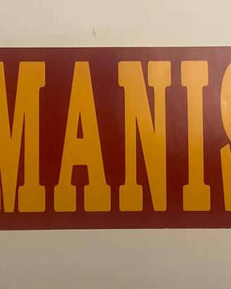 ADESIVO STICKER ULTRAS ROMA CURVA SUD ROMANISMO
