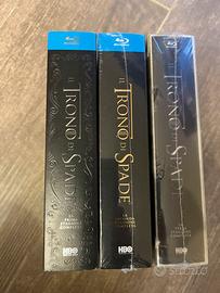 Trono di Spade.blu ray.  Tre stagioni complete