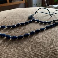 Splendida collana in lapislazzuli indiano
