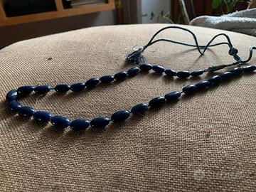 Splendida collana in lapislazzuli indiano