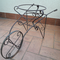 Carriola porta piante