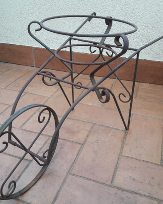 Carriola porta piante
