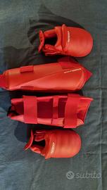 protezione tibia piede Karate