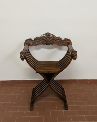 Sedia Savonarola Pieghevole