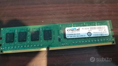 ram ddr3 8 GB per pc fisso