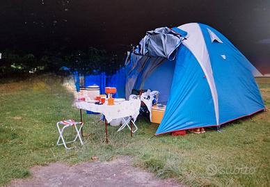 Tenda da campeggio + accessori