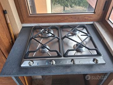  Piano cottura smeg nuovo con marmo 