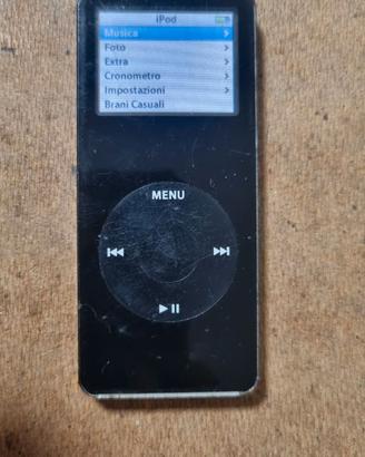 0300NN-Apple iPod Nano 1 Classic Nero 1GB A1137