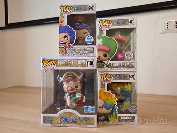 Lotto Funko Pop One Piece Marco 1477 + altri 3