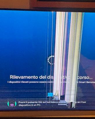 Tv QE65Q60BAU Samsung schermo rotto