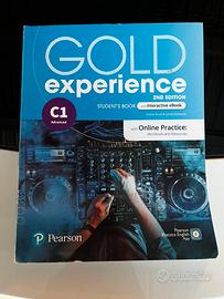 Libro inglese “Gold experience C1 Advanced”