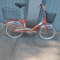 bici tipo Graziella pieghevole raggio 20 