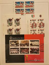 francobolli Milan calcio