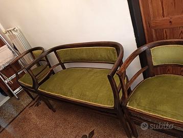 divanetto + poltroncine