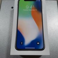 Scatola Iphone X 256GB Silver