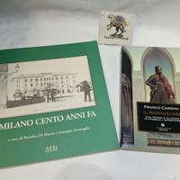 N. 2 libri Milano Cento Anni fa e il Barbarossa