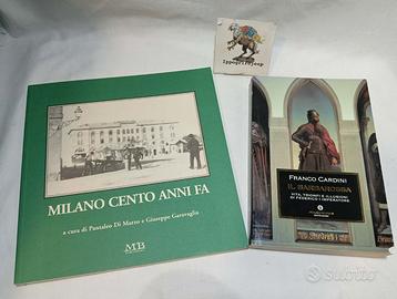 N. 2 libri Milano Cento Anni fa e il Barbarossa