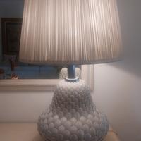 lampada con paralume 